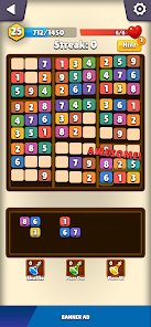 Doku Blast streak gameplay screen